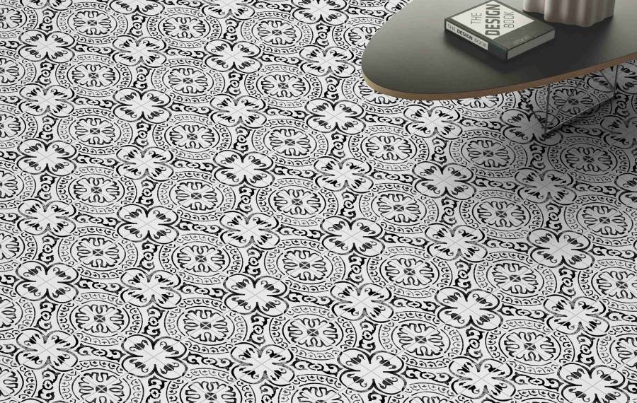 PALOMA WHITE DECO 20X20